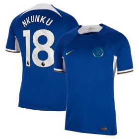 Jalkapallo Pelipaidat/Peliasut Chelsea Nkunku 18 Kotipelipaita 2023-24